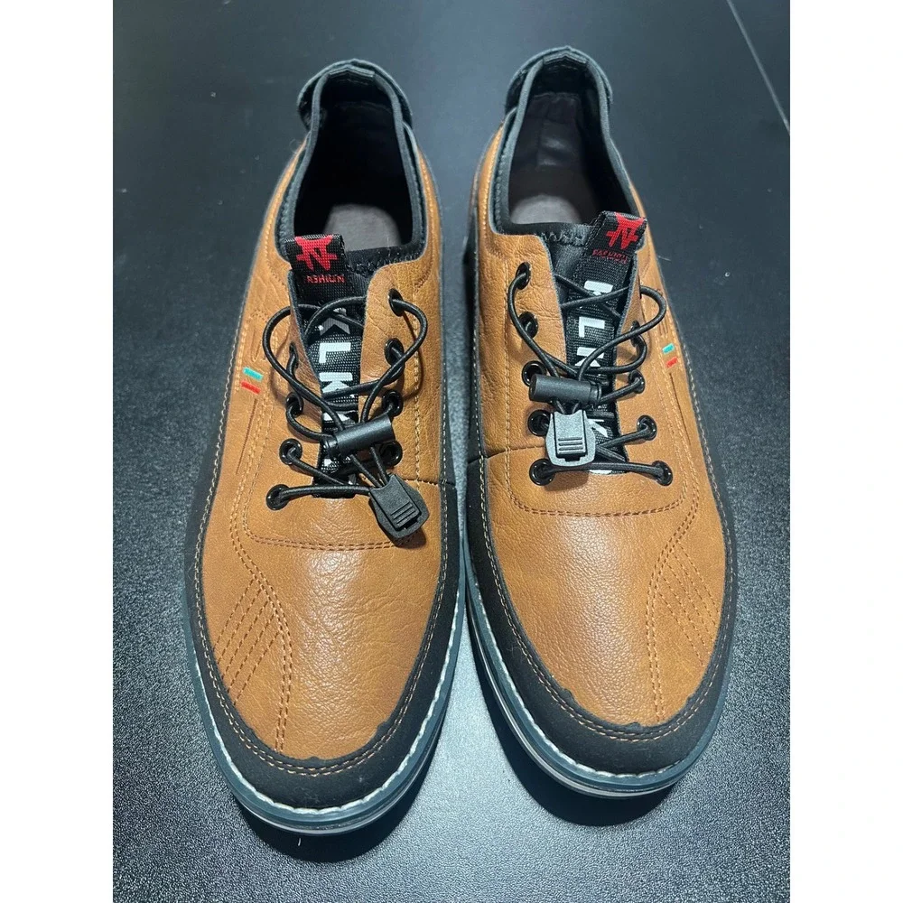 Men's KLKYKO SII Fashion Sneaker Shoes size U.S. 10 EUR 43 Brown/Black Japan
